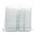 ClearSeal Hinged-Lid Plastic Containers, 8.25 x 8.25 x 3, Clear, Plastic, 125/Pack, 2 Packs/Carton (C90PST3)