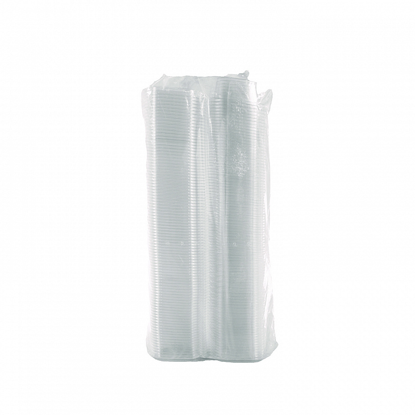 ClearPac SafeSeal Tamper-Resistant/Evident Containers, Domed Lid, 12 oz, Clear, Plastic, 100/Bag, 2 Bags/Carton (CH12DED)