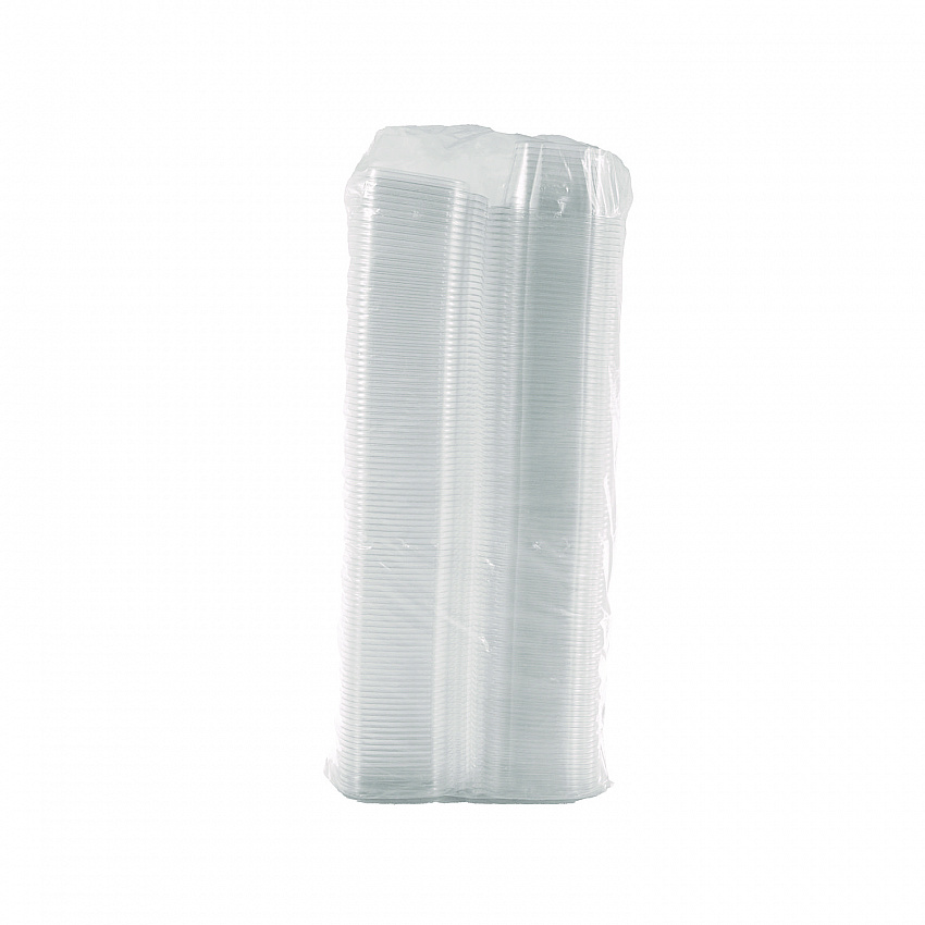 ClearPac SafeSeal Tamper-Resistant/Evident Containers, Domed Lid, 16 oz, Clear, Plastic, 100/Bag, 2 Bags/Carton (CH16DED)