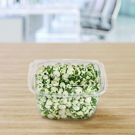 ClearPac SafeSeal Tamper-Resistant/Evident Containers, Domed Lid, 16 oz, Clear, Plastic, 100/Bag, 2 Bags/Carton (CH16DED)