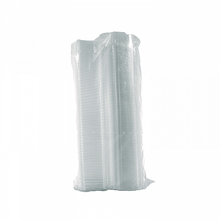 ClearPac SafeSeal Tamper-Resistant/Evident Containers, Flat Lid, 16 oz, Clear, Plastic, 100/Bag, 2 Bags/Carton (CH16DEF)