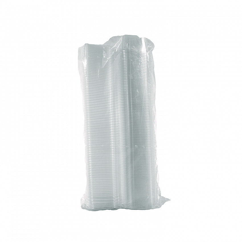 ClearPac SafeSeal Tamper-Resistant/Evident Containers, Flat Lid, 16 oz, Clear, Plastic, 100/Bag, 2 Bags/Carton (CH16DEF)