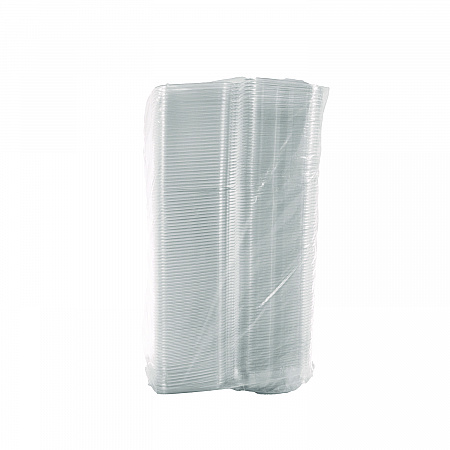 ClearPac SafeSeal Tamper-Resistant/Evident Containers, Domed Lid, 24 oz, Clear, Plastic, 100/Bag, 2 Bags/Carton (CH24DED)