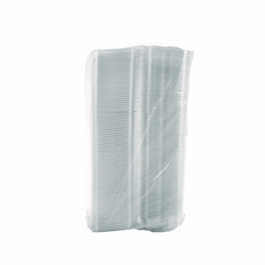 ClearPac SafeSeal Tamper-Resistant/Evident Containers, Domed Lid, 24 oz, Clear, Plastic, 100/Bag, 2 Bags/Carton (CH24DED)