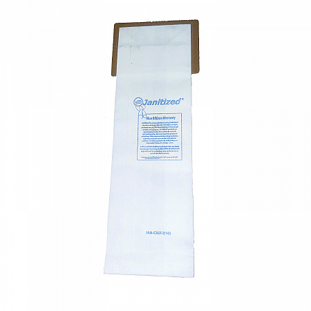 Vacuum Filter Bags Designed to Fit Nobles Lite Trac/Tennant Viper, 100/Carton (JANCXLT2)