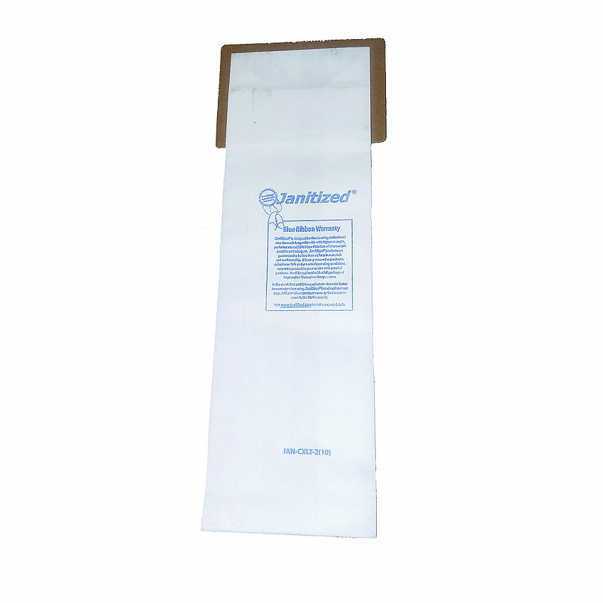 Vacuum Filter Bags Designed to Fit Nobles Lite Trac/Tennant Viper, 100/Carton (JANCXLT2)