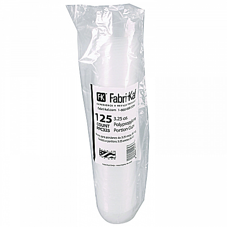 Portion Cups, 3.25 oz, Plastic, Clear, 2,500/Carton (PPC325)