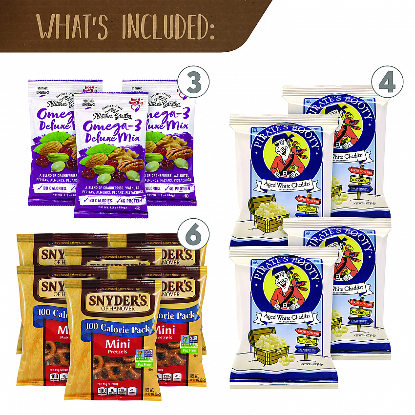 Better For You Snack Box, 37 Assorted Snacks/Box (70000154)