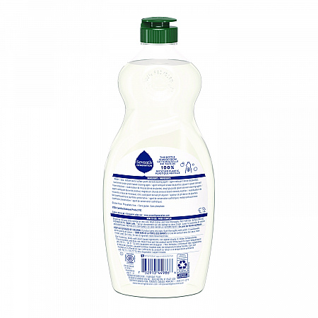 Natural Dishwashing Liquid, Free and Clear, 19 oz Bottle (44986EA)
