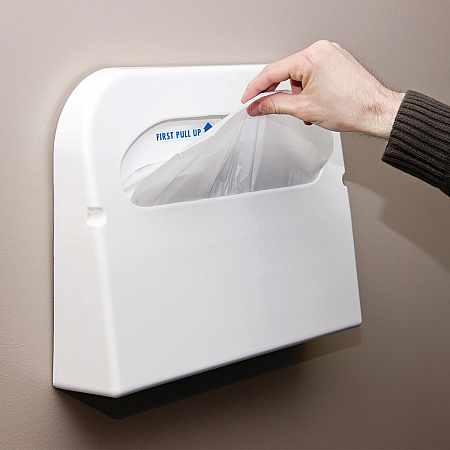 Health Gards Toilet Seat Covers, 14.25 x 16.5, White, 250/Pack, 20 Packs/Carton (HG5000CT)