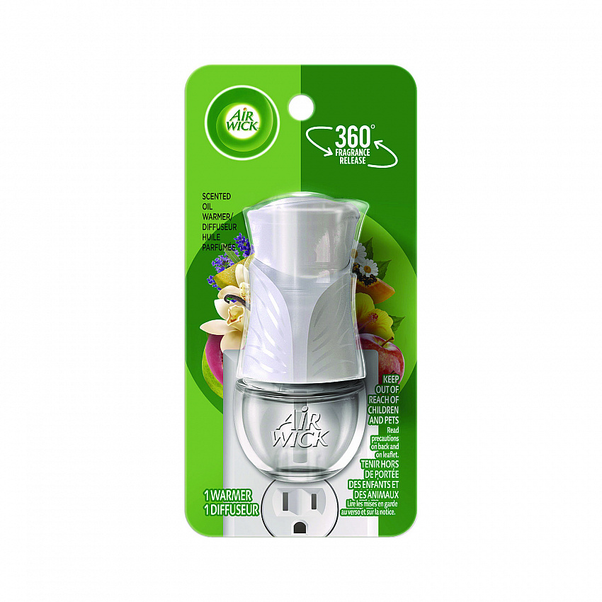 Scented Oil Warmer, 1.75 x 2.69 x 3.63, White, 6/Carton (78046)