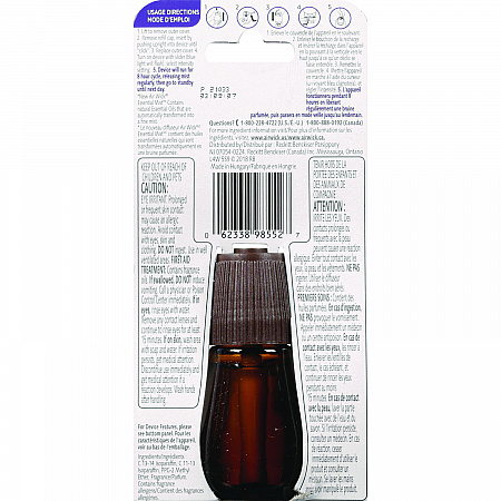 Essential Mist Refill, Lavender and Almond Blossom, 0.67 oz Bottle, 6/Carton (98552)