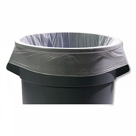 Linear Low Density Can Liners with AccuFit Sizing, 32 gal, 0.9 mil, 33