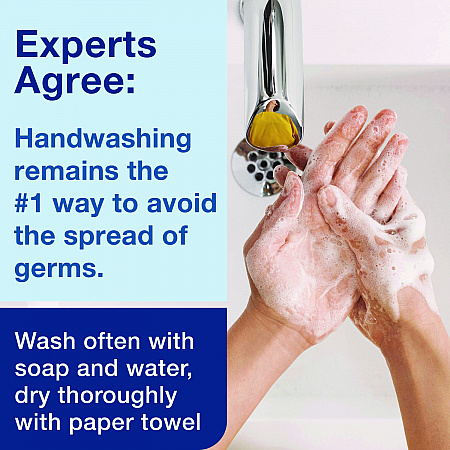 Odor-Control Hand Soap Liquid S4 Refill, Perfume-Free, 1 L, 6/Carton (400020)