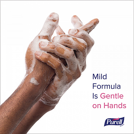 Antimicrobial Foaming Hand Soap Refill, For ES10 Dispensers, Plum Scent, 1,200 mL, 2/Carton (838202CT)