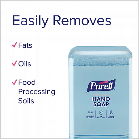 Antimicrobial Foaming Hand Soap Refill, For ES10 Dispensers, Fragrance-Free, 1,200 mL, 2/Carton (838302CT)