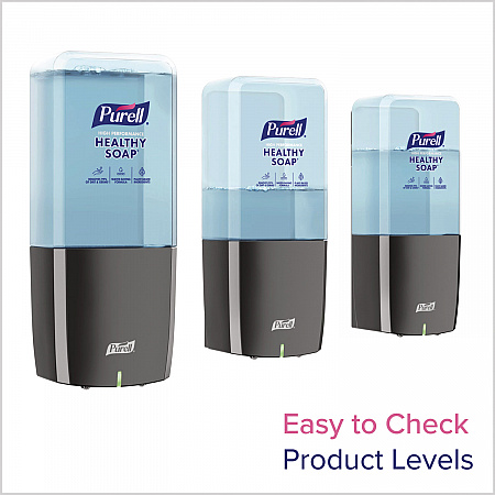 ES10 Automatic Hand Soap Dispenser, 1,200 mL, 4.33 x 3.96 x 10.31, Graphite (8334E1)
