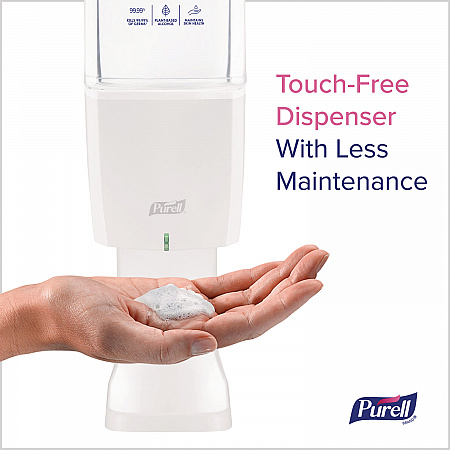 ES10 Automatic Hand Sanitizer Dispenser, 4.33 x 3.96 x 10.31, White (8320E1)