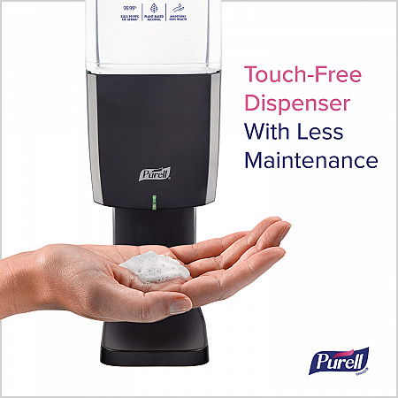 ES10 Automatic Hand Sanitizer Dispenser, 4.33 x 3.96 x 10.31, Graphite (8324E1)