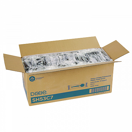 Individually Wrapped Heavyweight Soup Spoons, 5.75