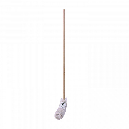 Handle/Deck Mops, #20 White Cotton Head, 54