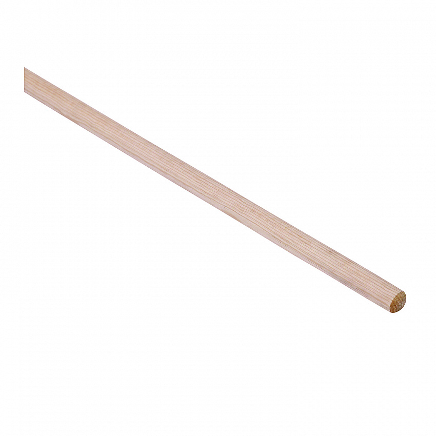 Handle/Deck Mops, #20 White Cotton Head, 54" Natural Wood Handle (120C)