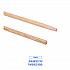 Tapered End Broom Handle, Lacquered Wood, 1.13