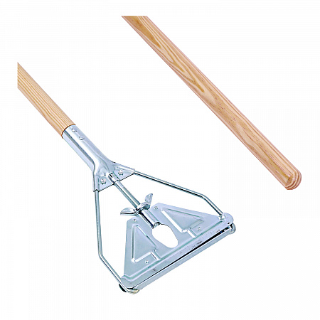 Quick Change Metal Head Mop Handle for No. 20 and Up Heads, 62