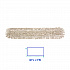 Industrial Dust Mop Head, Cotton, 48 x 3, White (1048)