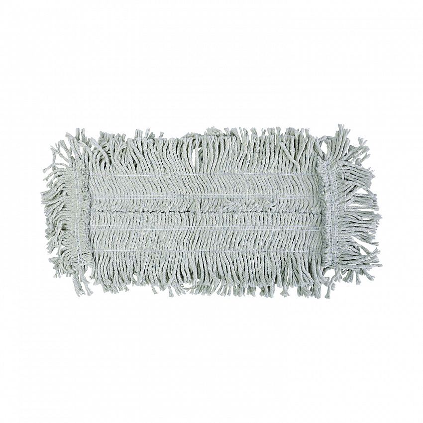Disposable Dust Mop Head, Cotton, 18w x 5d (1618)