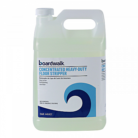 Concentrated Heavy-Duty Floor Stripper, 1 gal Bottle, 4/Carton (4404ST)