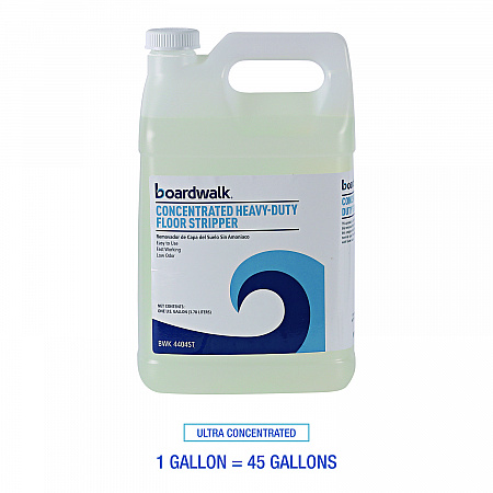 Concentrated Heavy-Duty Floor Stripper, 1 gal Bottle, 4/Carton (4404ST)