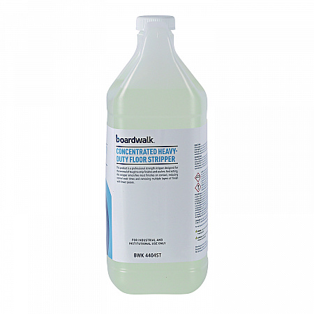 Concentrated Heavy-Duty Floor Stripper, 1 gal Bottle, 4/Carton (4404ST)