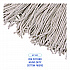 Cotton Cut End Mop Kit, #24 Natural Cotton Head, 60