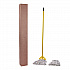 Cotton Cut End Mop Kit, #24 Natural Cotton Head, 60