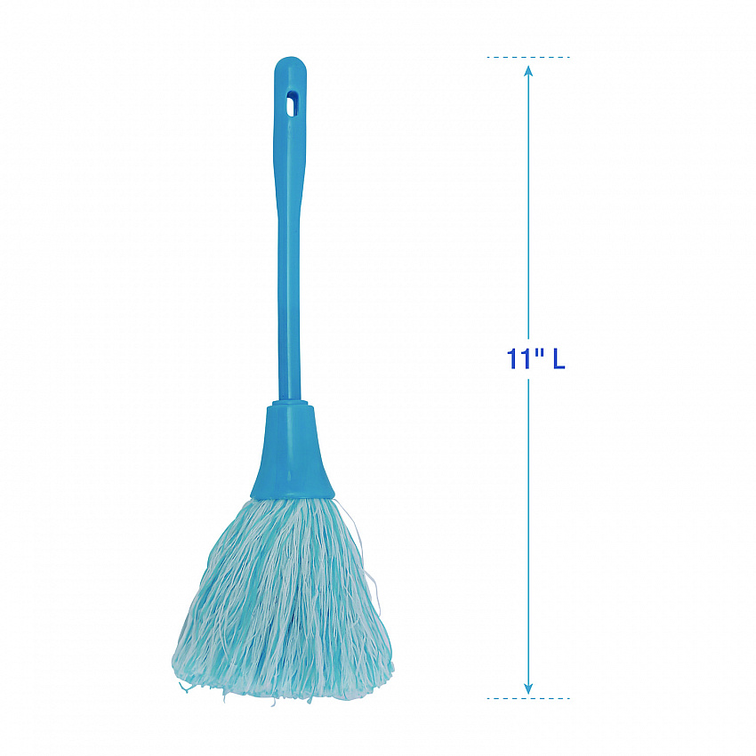 MicroFeather Mini Microfiber Duster, 11" Plastic Handle (MINIDUSTER)