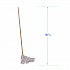 Cotton Deck Mop, #16 White Cotton Head, 50