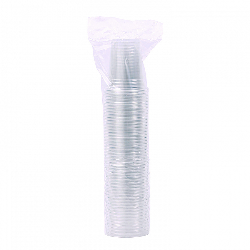 Clear Plastic PET Cups, 12 oz, 50/Sleeve, 20 Sleeves/Carton (PET12)