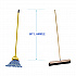 Cleaning Kit, Medium Blue Cotton/Rayon/Synthetic Head, 60