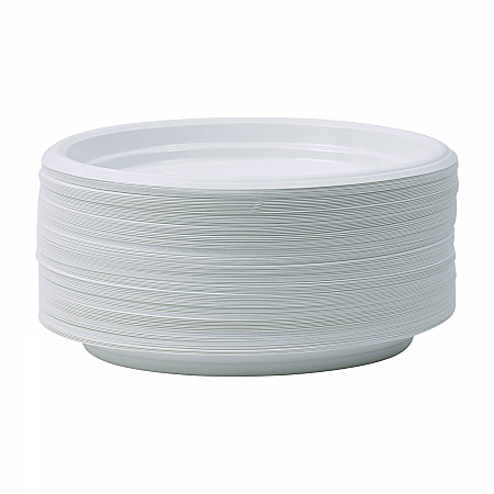 Hi-Impact Plastic Dinnerware, Plate, 9