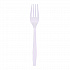 Heavyweight Polypropylene Cutlery, Fork, Plastic, White, 1,000/Carton (FORKHWPPWH)