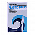 Mediumweight Polystyrene Cutlery, Fork, Plastic, White, 100/Box, 10 Boxes/Carton (FORKMWPSCT)