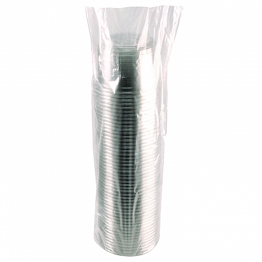 Recycleware Round Deli Container, 16 oz, 4.6" Diameter x 3" h, Clear, Plastic, 500/Carton (RD16)