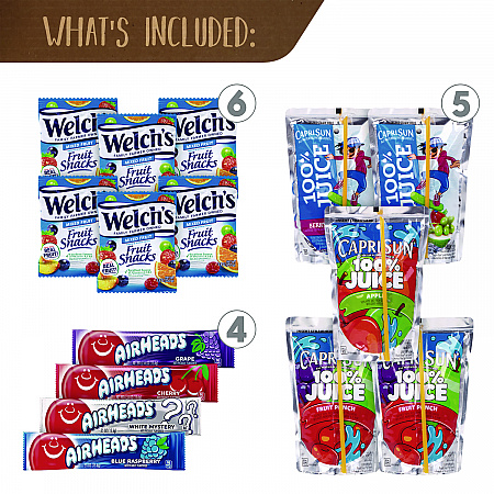 Allergen Friendly Snack Box, 38 Assorted Snacks/Box (70000156)