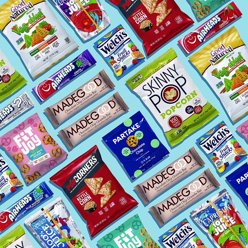 Allergen Friendly Snack Box, 38 Assorted Snacks/Box (70000156)