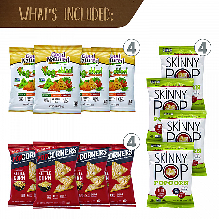 Allergen Friendly Snack Box, 38 Assorted Snacks/Box (70000156)