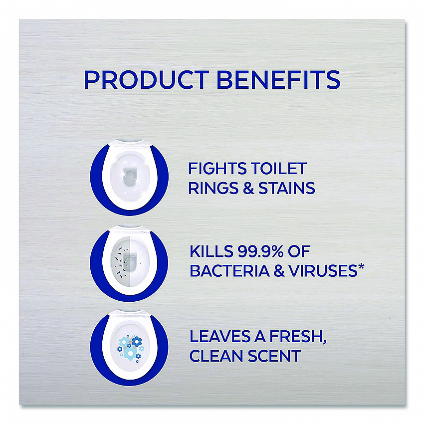 Disinfectant Toilet Bowl Cleaner w/Lime/Rust Remover, Atlantic Fresh Scent, 24 oz Angle-Neck Bottle (98013EA)