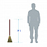 Corn/Fiber Brooms, Corn/Synthetic Fiber Bristles, 36