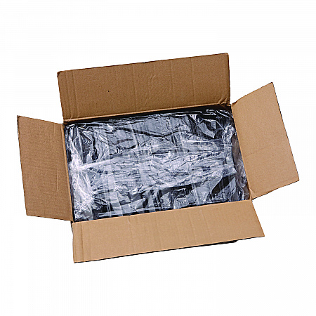 Heavyweight Polypropylene Cutlery, Knife, Plastic, Black, 1,000/Carton (KNIFEHWPPBLA)