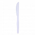Mediumweight Polystyrene Cutlery, Knife, Plastic, White, 100/Box, 10 Boxes/Carton (KNIFEMWPSCT)